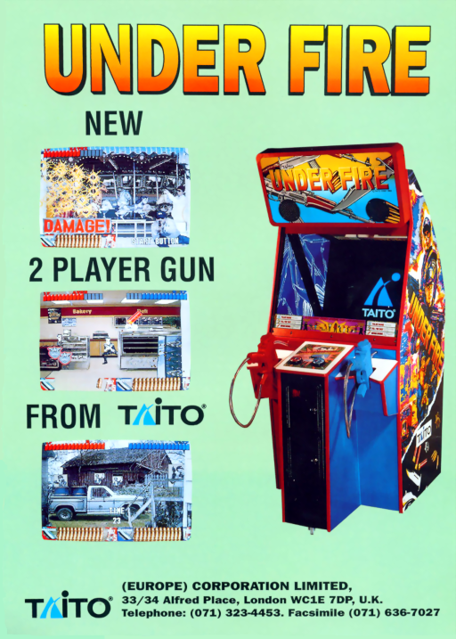 Under Fire (US) Game Cover